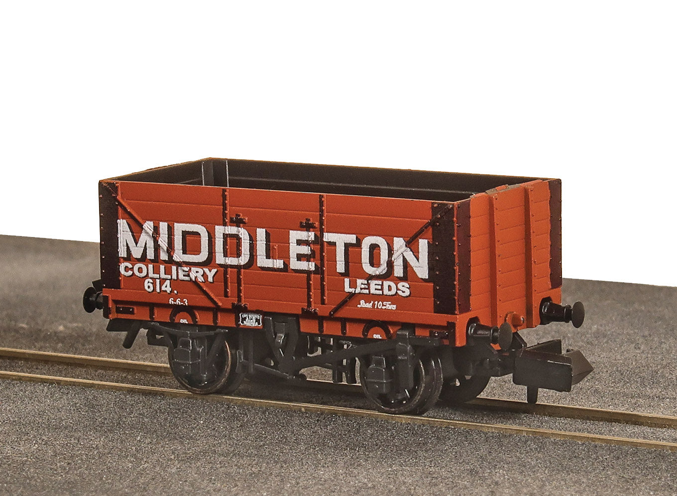 NR7009P - PECO - N - 9ft 7 Plank Open Wagon Middleton