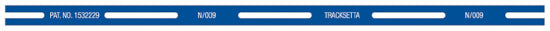 NT10 - Tracksetta - N - 10" Straight Template
