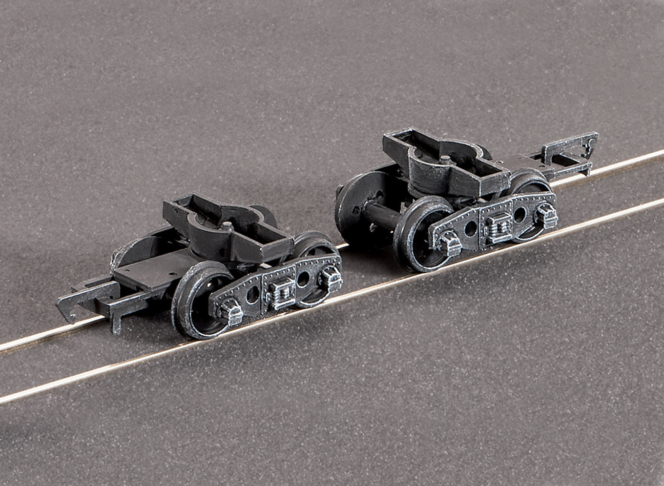 PA126 - Parkside - OO/HO - GWR Plattenwagen-Drehgestelle (Speichenräder) (ehem. Ratio 126)