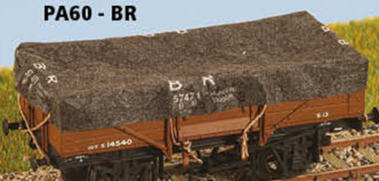 PA60 - Parkside - OO/HO - Wagon Tarpaulins BR