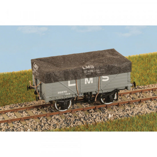 PA62 - Parkside - OO/HO - Wagon Tarpaulins LMS
