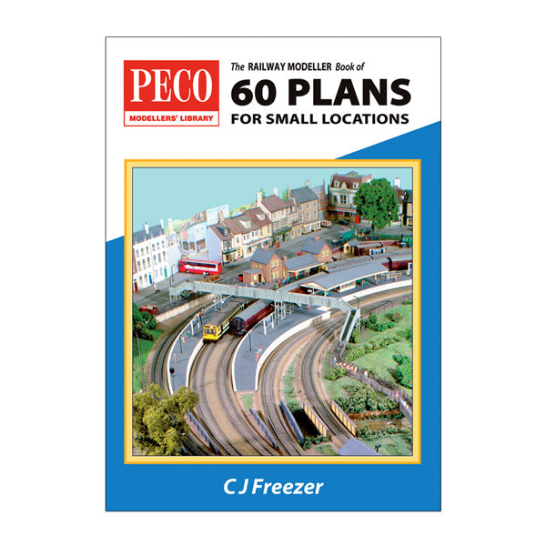 PB3 - PECO Publications - Railway Modeller Book of 60 Plans for  small locations