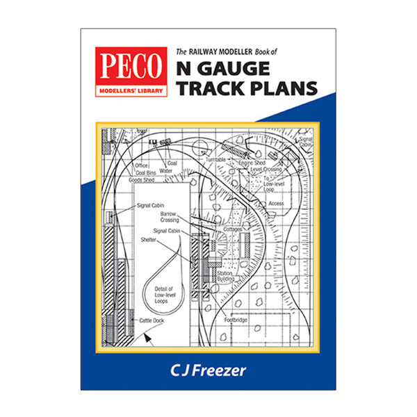 PB4 - PECO Publications - Railway Modeller Book of N gauge Track Plans