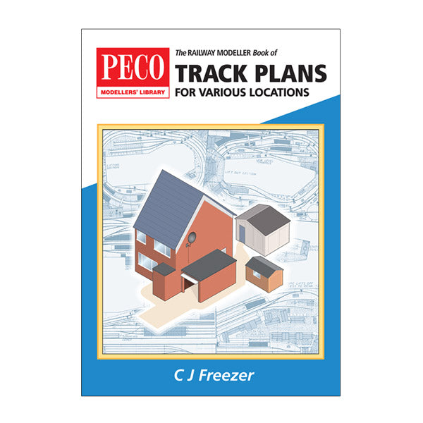 PB66 - PECO Publications - Railway Modeller Book of Track Plans for various locations