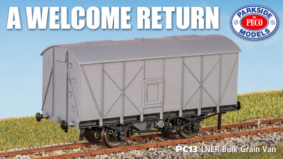PC13 - Parkside - OO/HO - LNER Bulk Grain Wagon kit