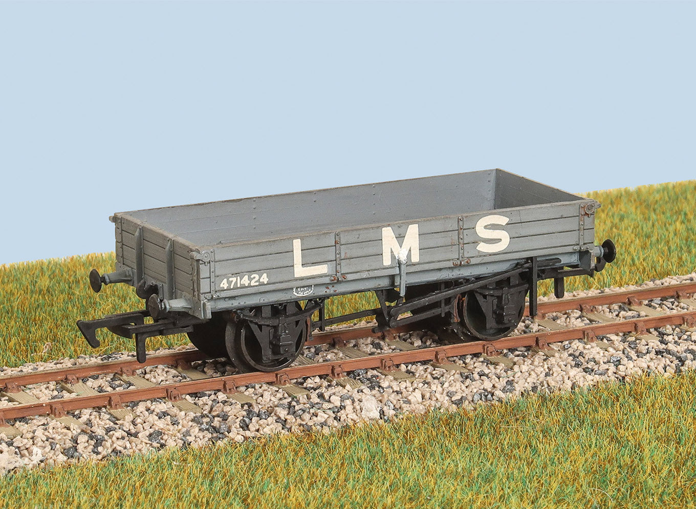PC573 - Parkside - OO/HO - LMS 3-Plank Medium Open Wagon (M/W)