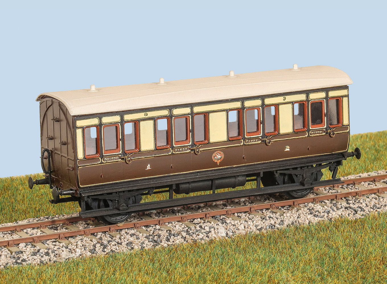 PC612 - Parkside - OO/HO - GWR 4 Wheel, Composite