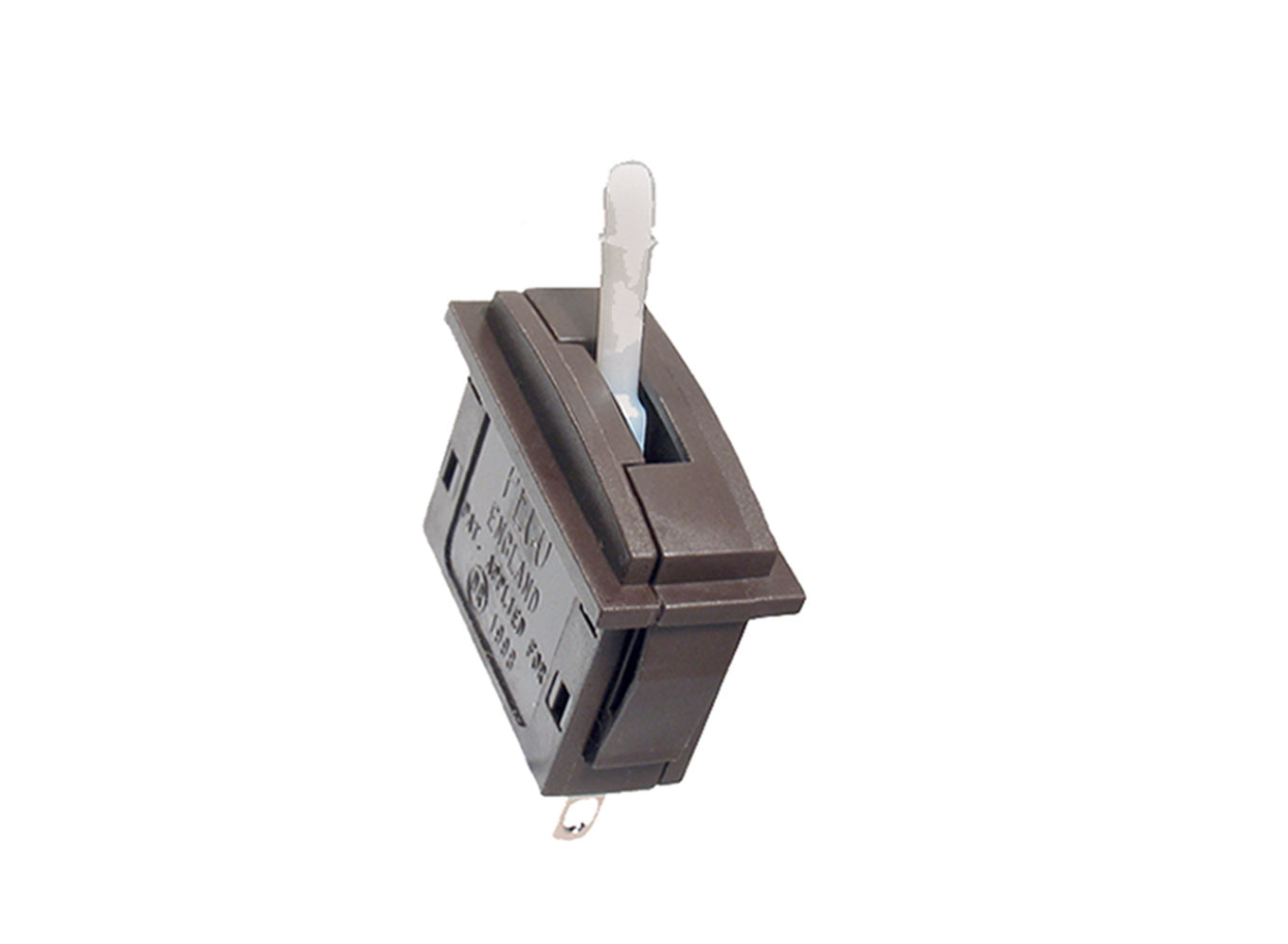 PL26W - PECO - Passing Contact Switch, White Lever