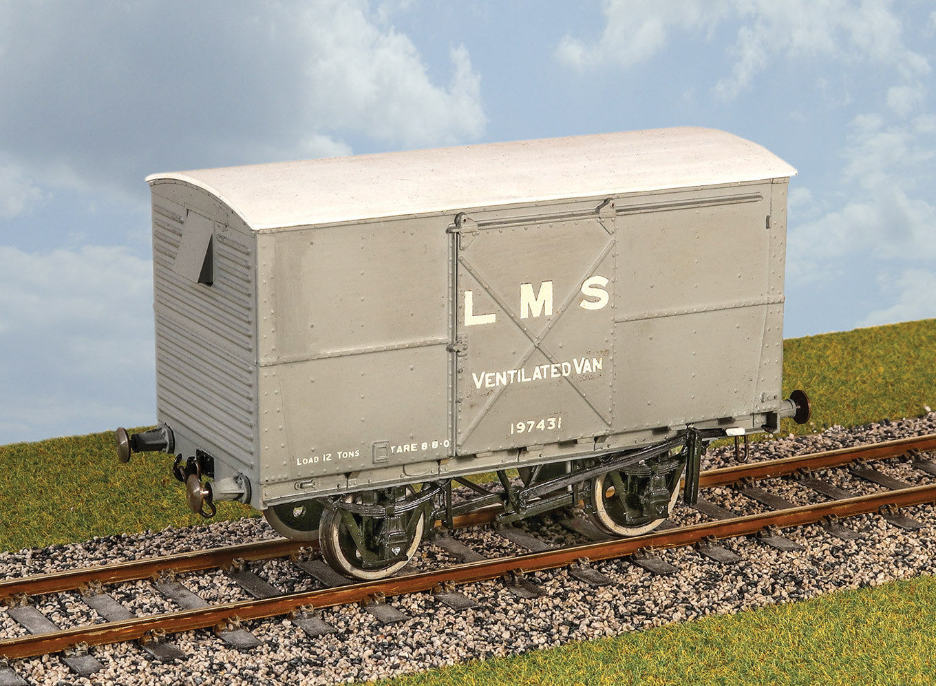 PS10 - Parkside - O - LMS Lüftungswagen Stahlkasten