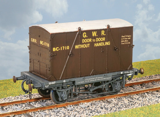 PS39 - Parkside - O - GWR Container Wagon With "B" Cont.