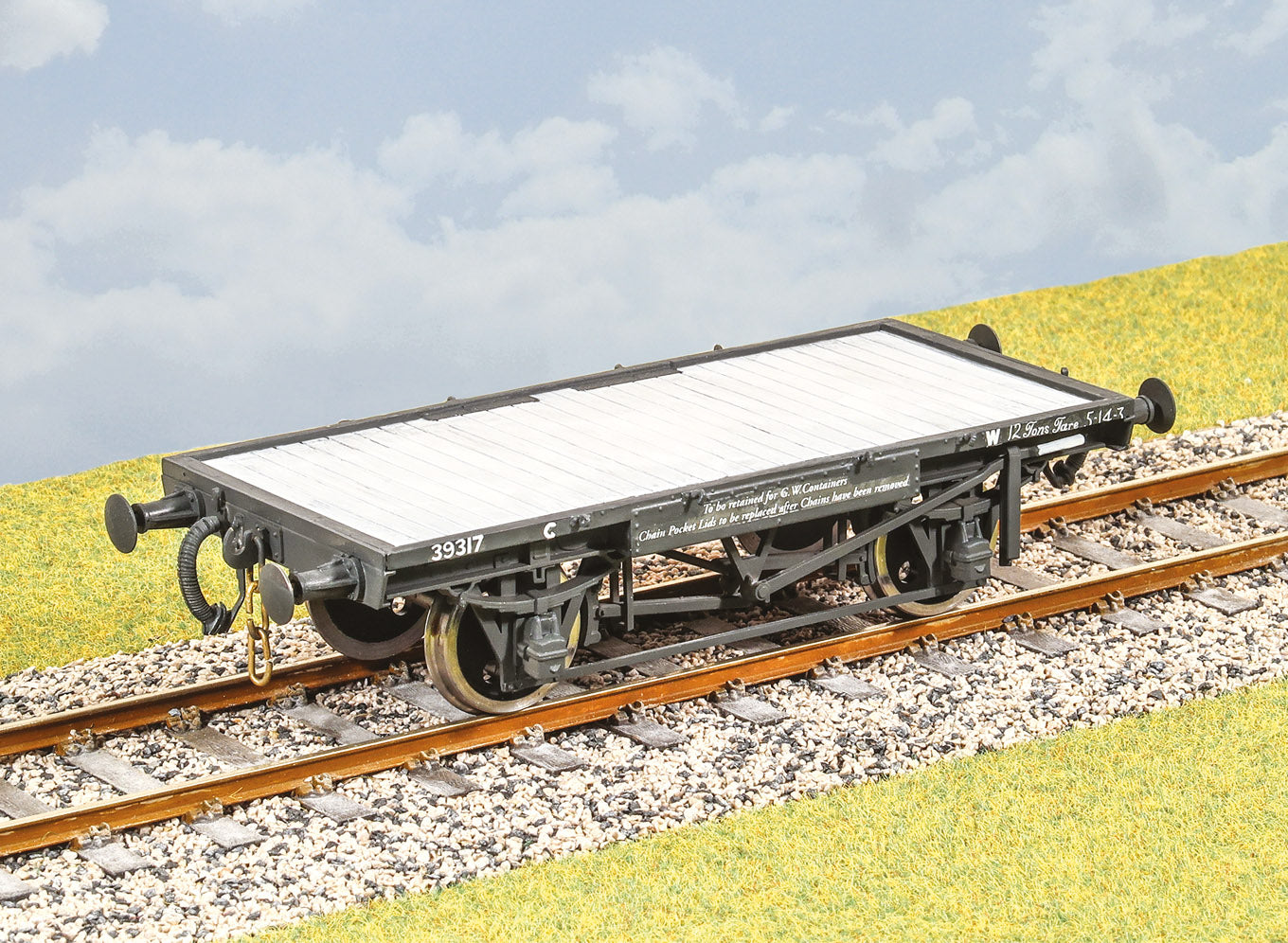 PS43 - Parkside - O - GWR Container Wagon (H7)
