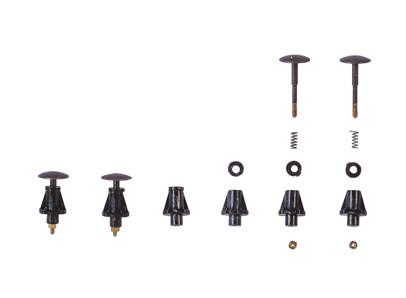 PS51 - Parkside - O - Sprung Wagon Buffers RCH style