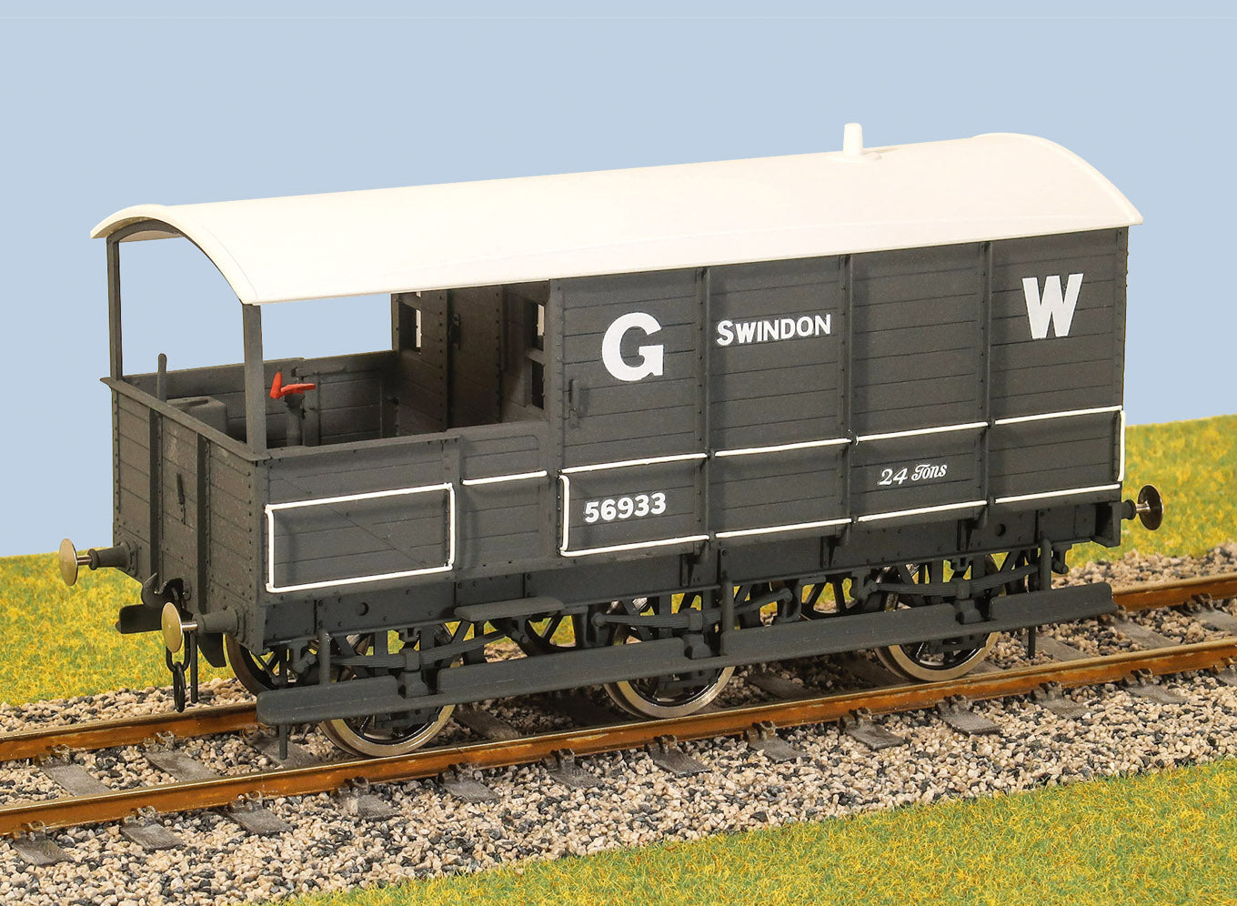 PS603 - Parkside - O - GWR 24ton Six Wheel Brake Van