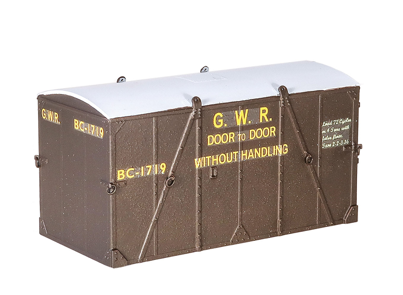PS74 - Parkside - O - GWR/BR B Container