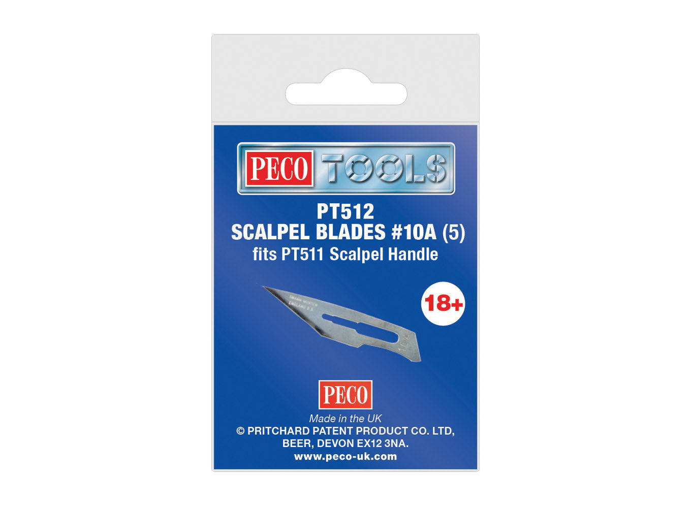 PT512 - PECO - 10A Scalpel Blades (5)
