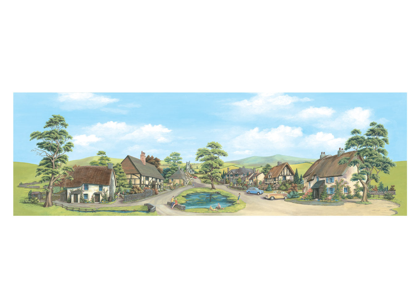 SK15 - PECO - Village with Pond
