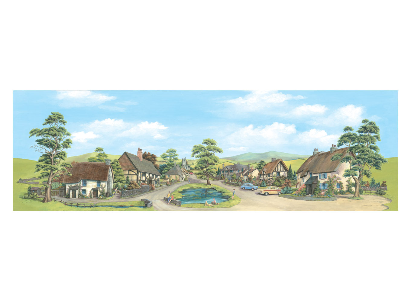 SK35 - PECO - Village with Pond