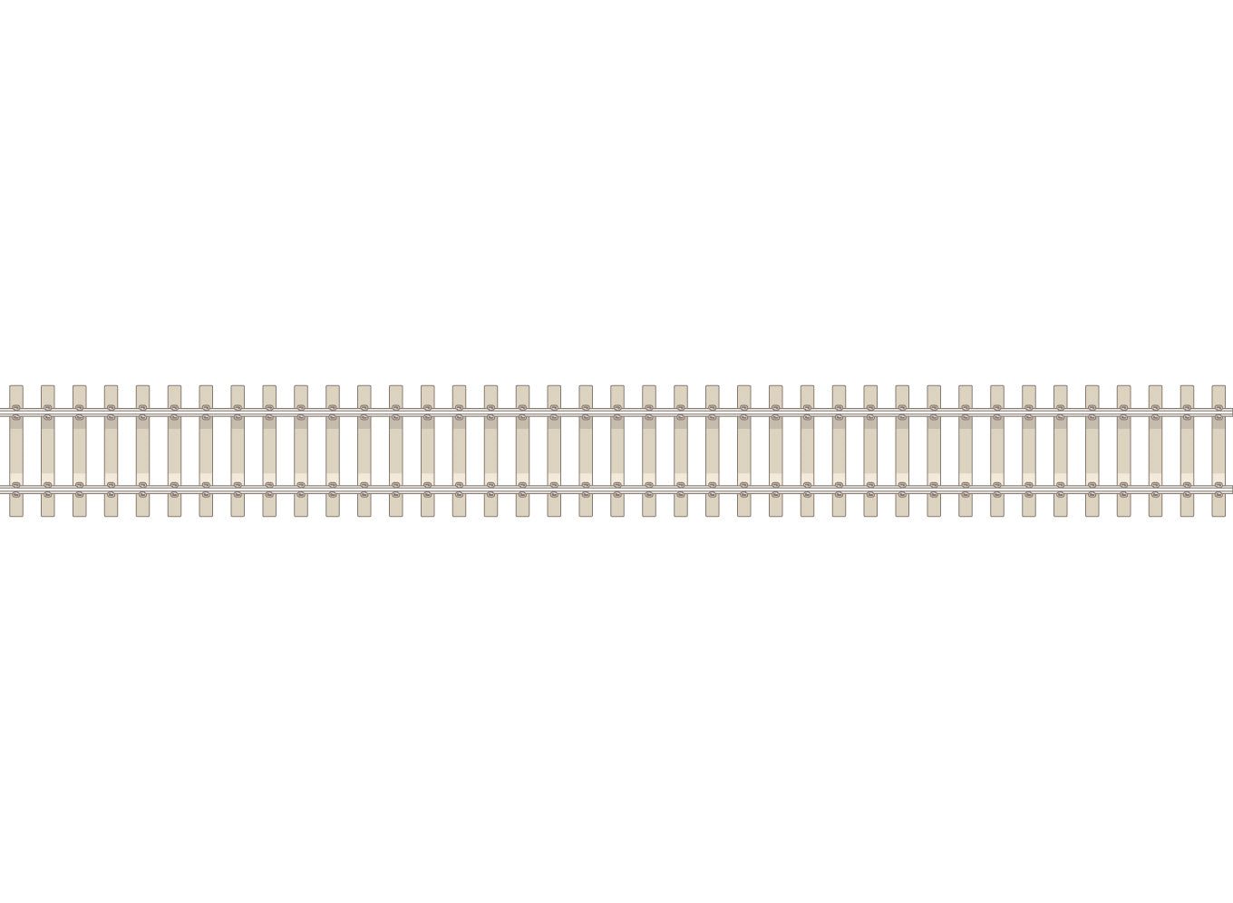 SL102F - PECO Streamline - OO/HO - Flex Track C75 Con-Sleeper/tie