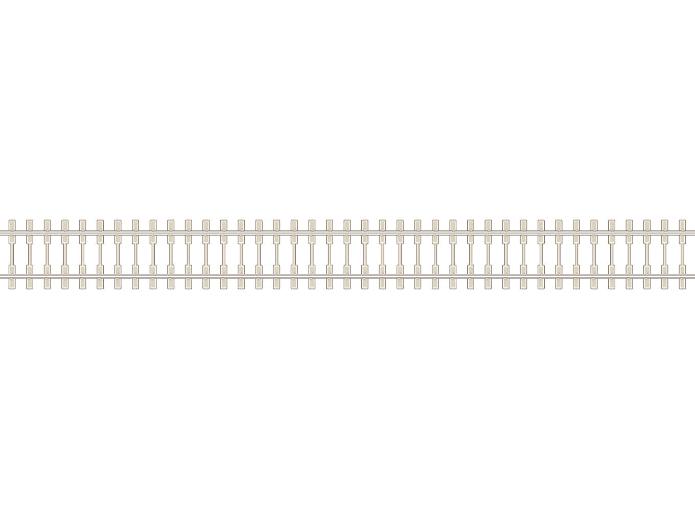 SL106F - PECO Streamline - OO/HO - Flex Track C75 Bi-Bloc Con-Sleeper/tie