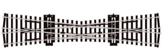 SL180 - PECO - OO/HO - Single Slip C75 INS