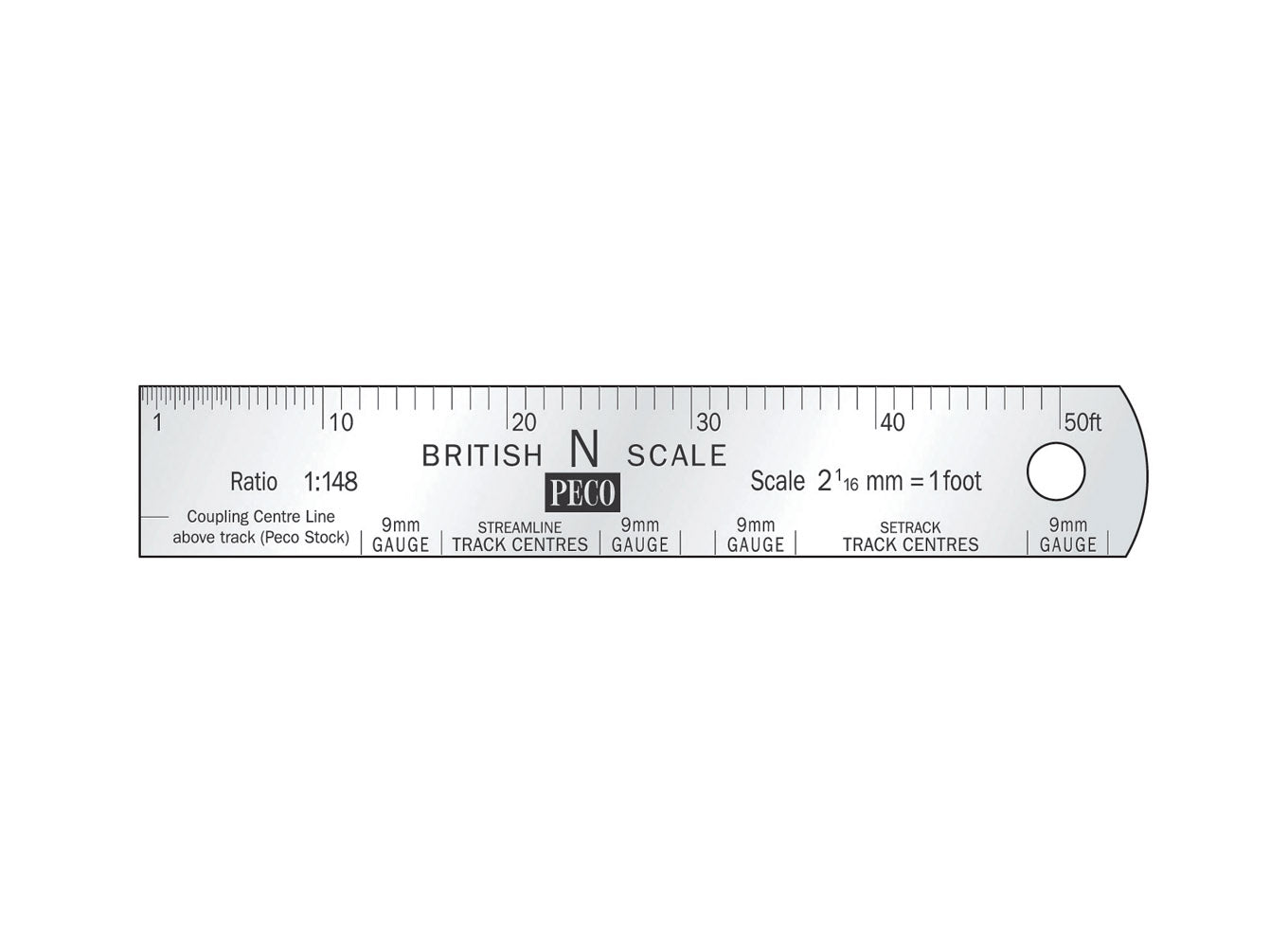 SL320 - PECO - N - Scale Rule