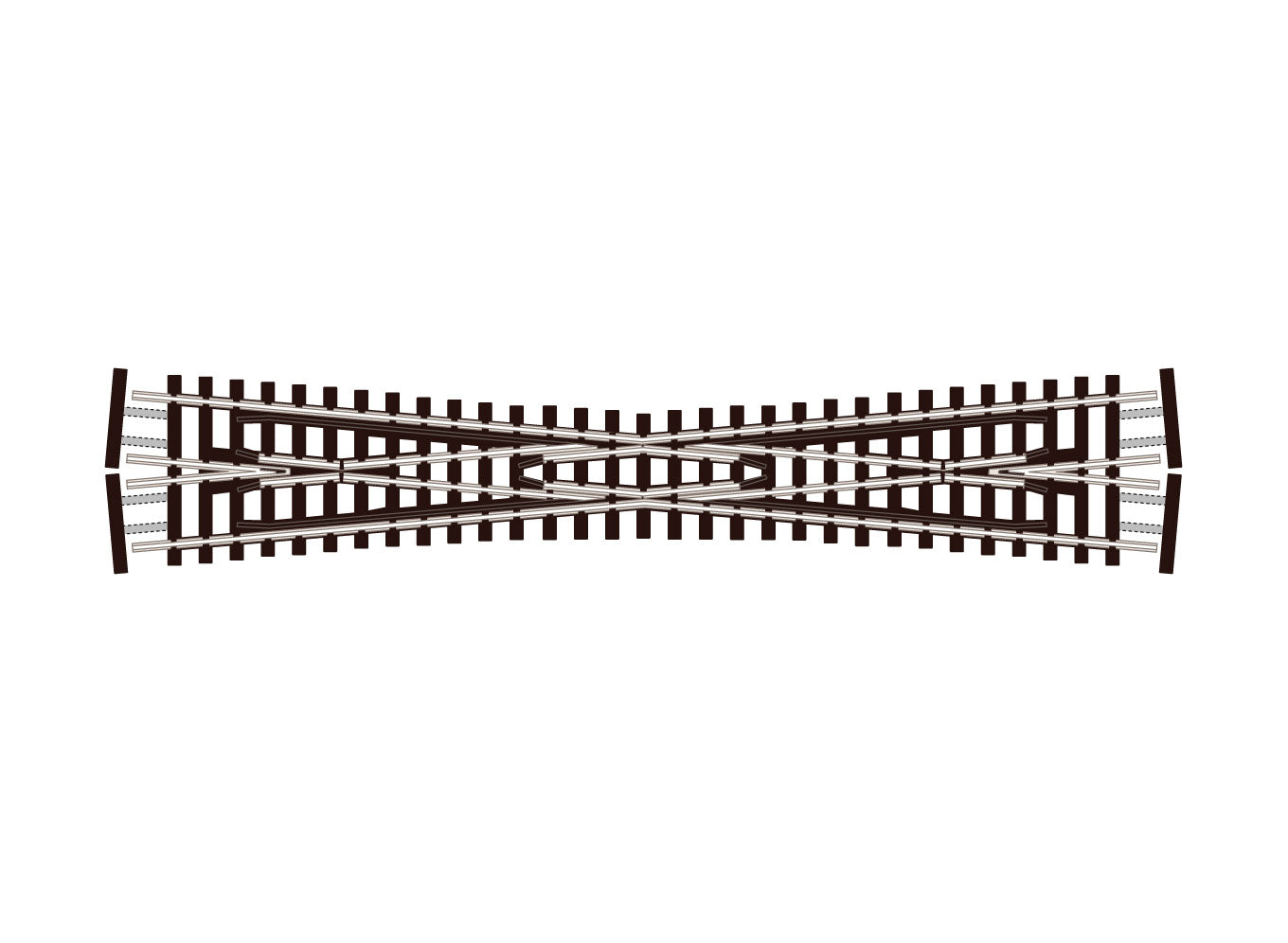 SL394 - PECO Streamline - N - Crossing C80 Long INS