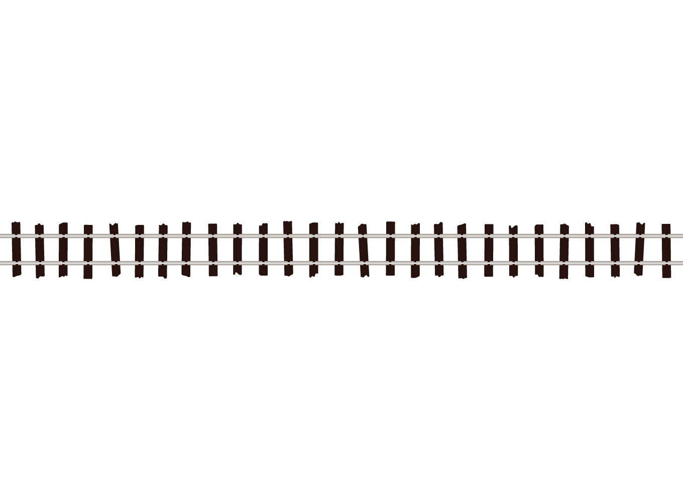 SL400 - PECO Streamline - OO-9 - Flex Track C80 Classic W-Sleeper/tie
