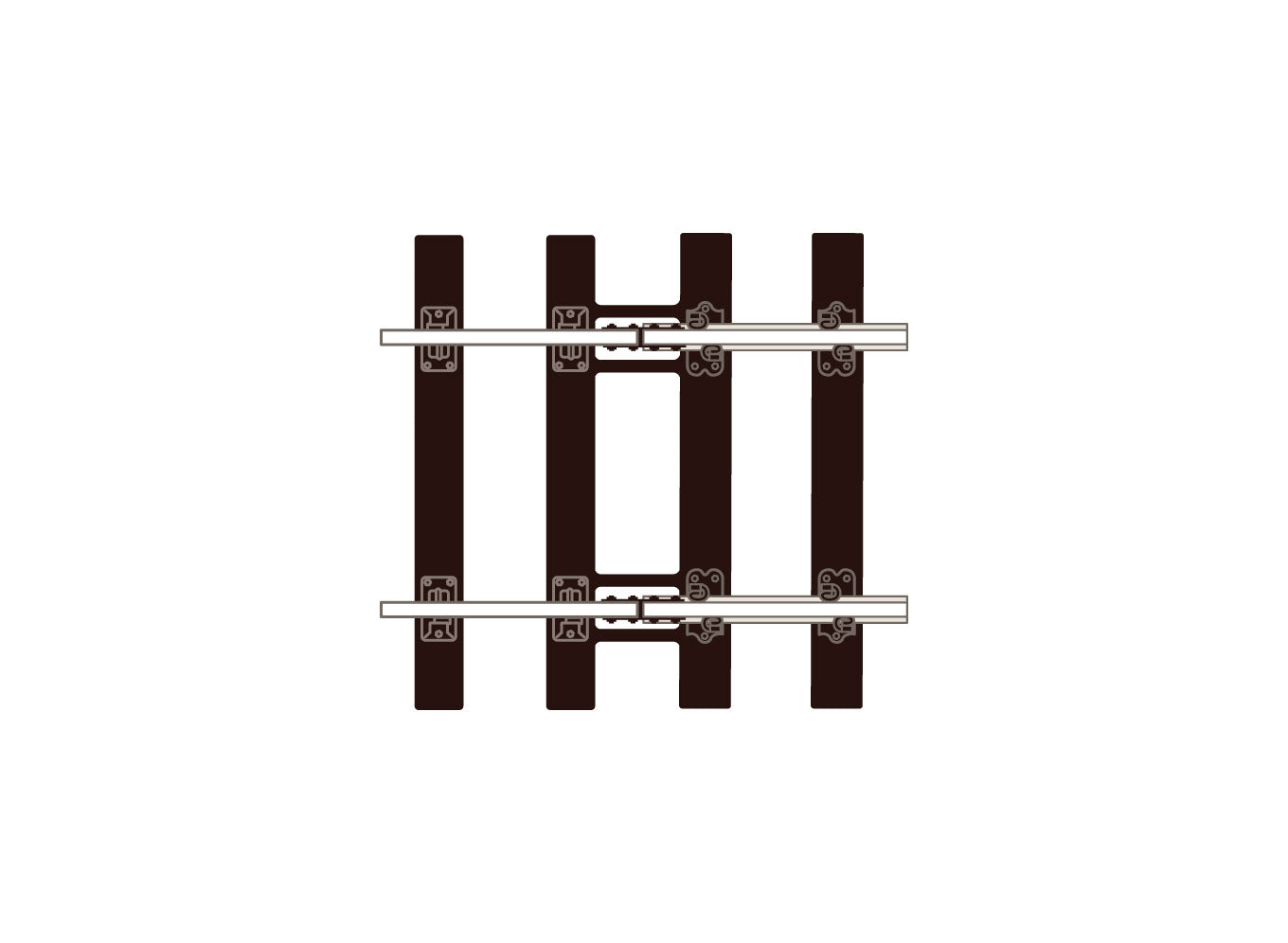 SL713 - PECO Streamline - O - Transition Tracks C124/143 BH/FB (4)