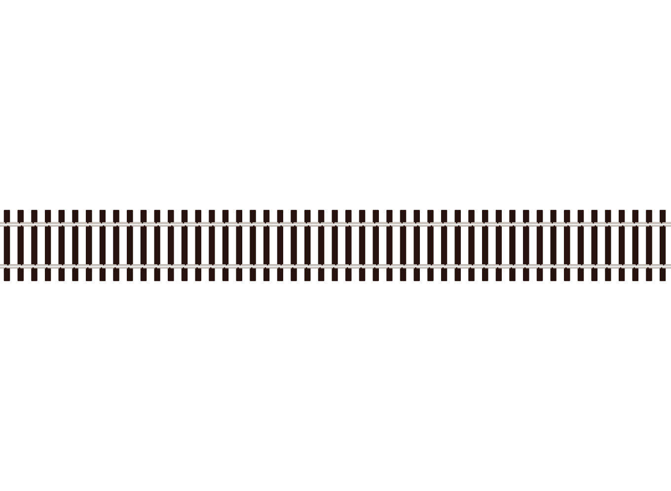 SL8300 - PECO Streamline - HO - Flex Track C83 W-Tie
