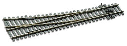 SLE195 - PECO Streamline - OO/HO - Turnout C75 Med Rad RH ELE