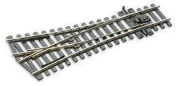 SLE197 - PECO Streamline - OO/HO - Turnout C75 Y Sm Rad ELE