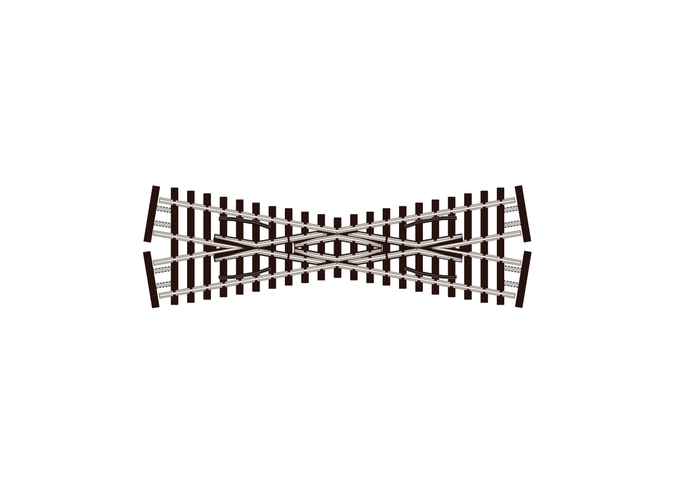 SLE393F - PECO Streamline - N - Crossing C55 Short ELE