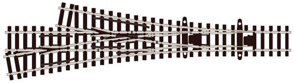 SLE399F - PECO Streamline - N - Turnout C55 Assym 3-Way ELE | PECO