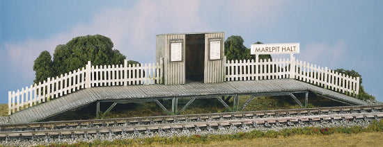 SS27 - Wills - OO/HO - Station Halt with Waiting Room