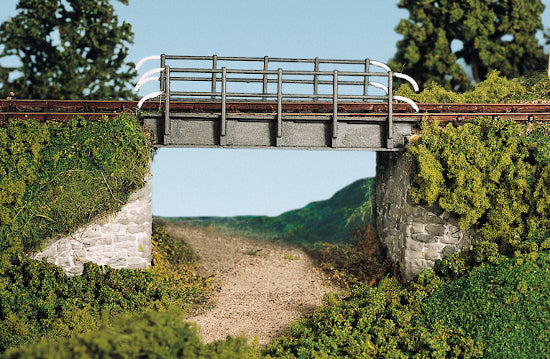 SS28 - Wills - OO/HO - Occupational Bridge & Stone Abutments, Single Track