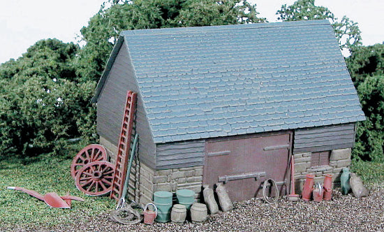 SS30 - Wills - OO/HO - Barn, Stone & timber Built Type