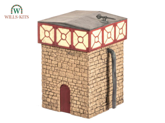 SS34 - Wills - OO/HO - Water Tower & Stone Base