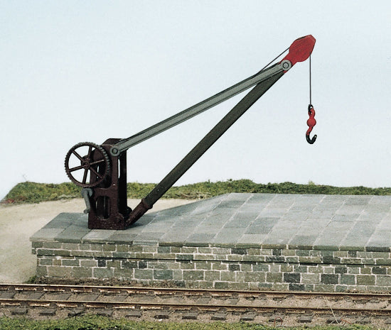 SS51 - Wills - OO/HO - Goods Yard Crane, With Fixed Timber Jib