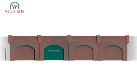 SS52 - Wills - OO/HO - Brick Retaining Arches (4)