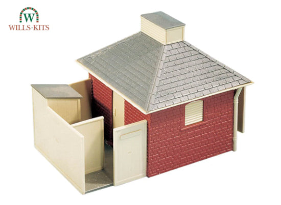 SS66 - Wills - OO/HO - Public Toilets, Brick Built