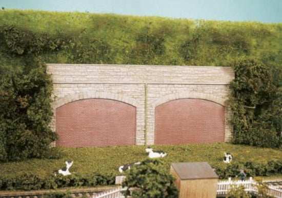SS69 - Wills - OO/HO - Stone Type Retaining Arches (4)