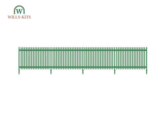 SSM317 - Wills - OO/HO - Moderner Palisadenzaun (1460mm)