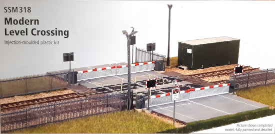 SSM318 - Wills - OO/HO - Moderner Bahnübergang