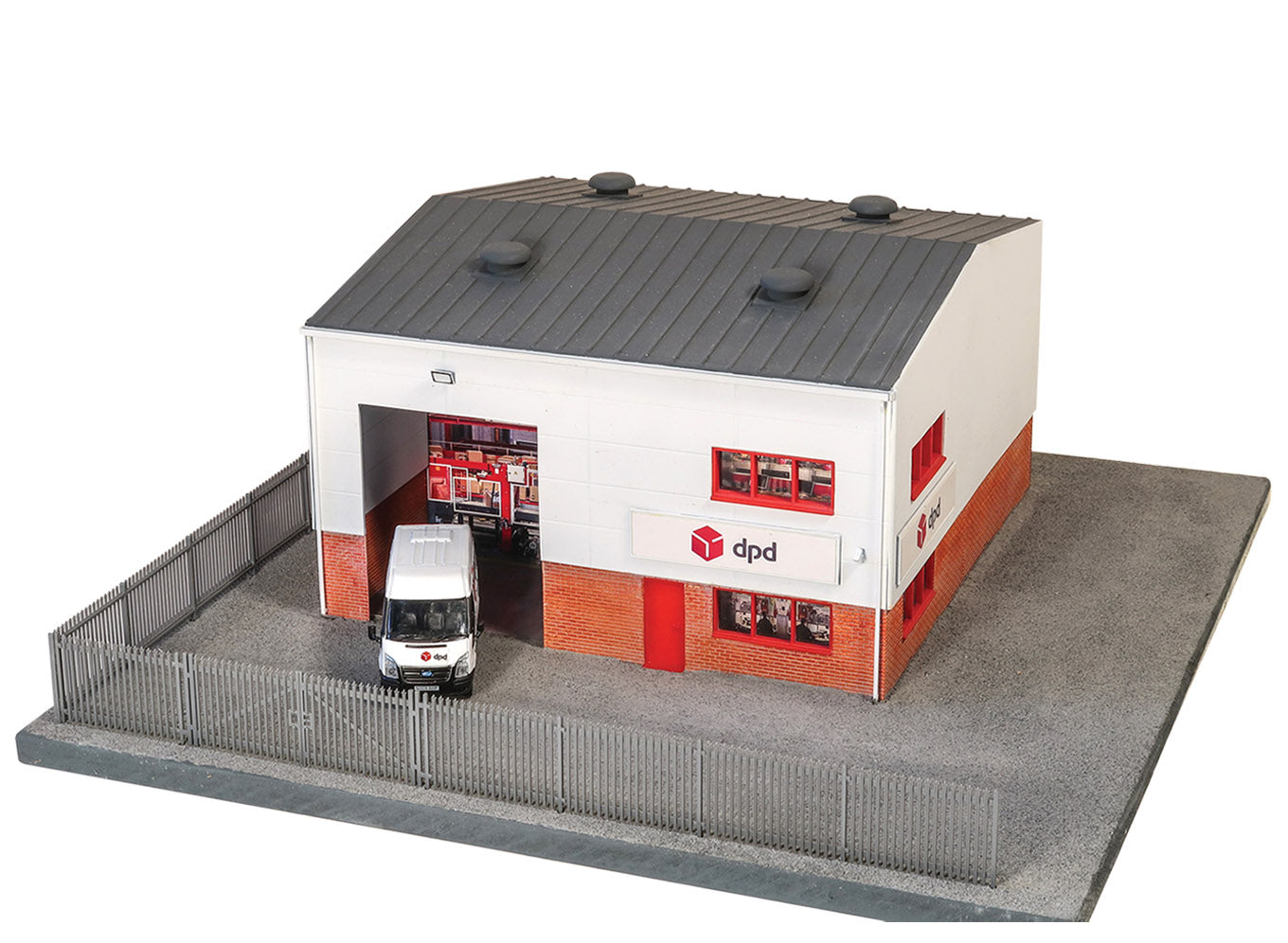 SSM322 - Wills - OO/HO - Modernes DPD-Distributionsdepot