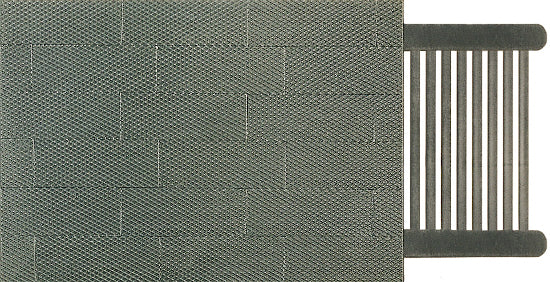 SSMP222 - Wills - OO/HO - Materialplatten - Riffelblech