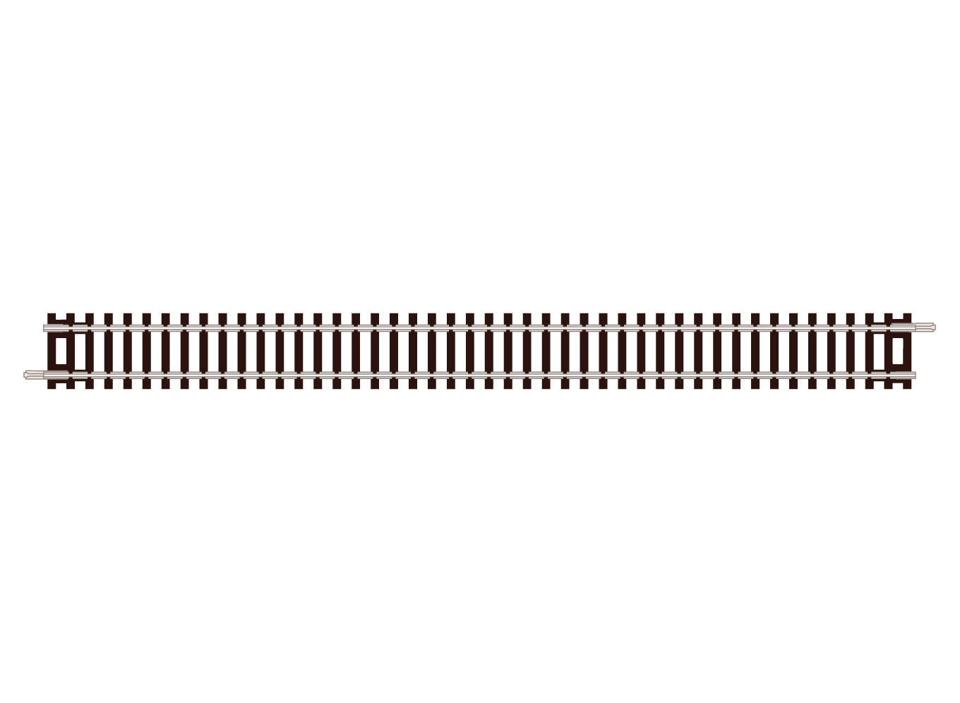 ST11 - PECO Setrack - N - Track C80 Double Straight