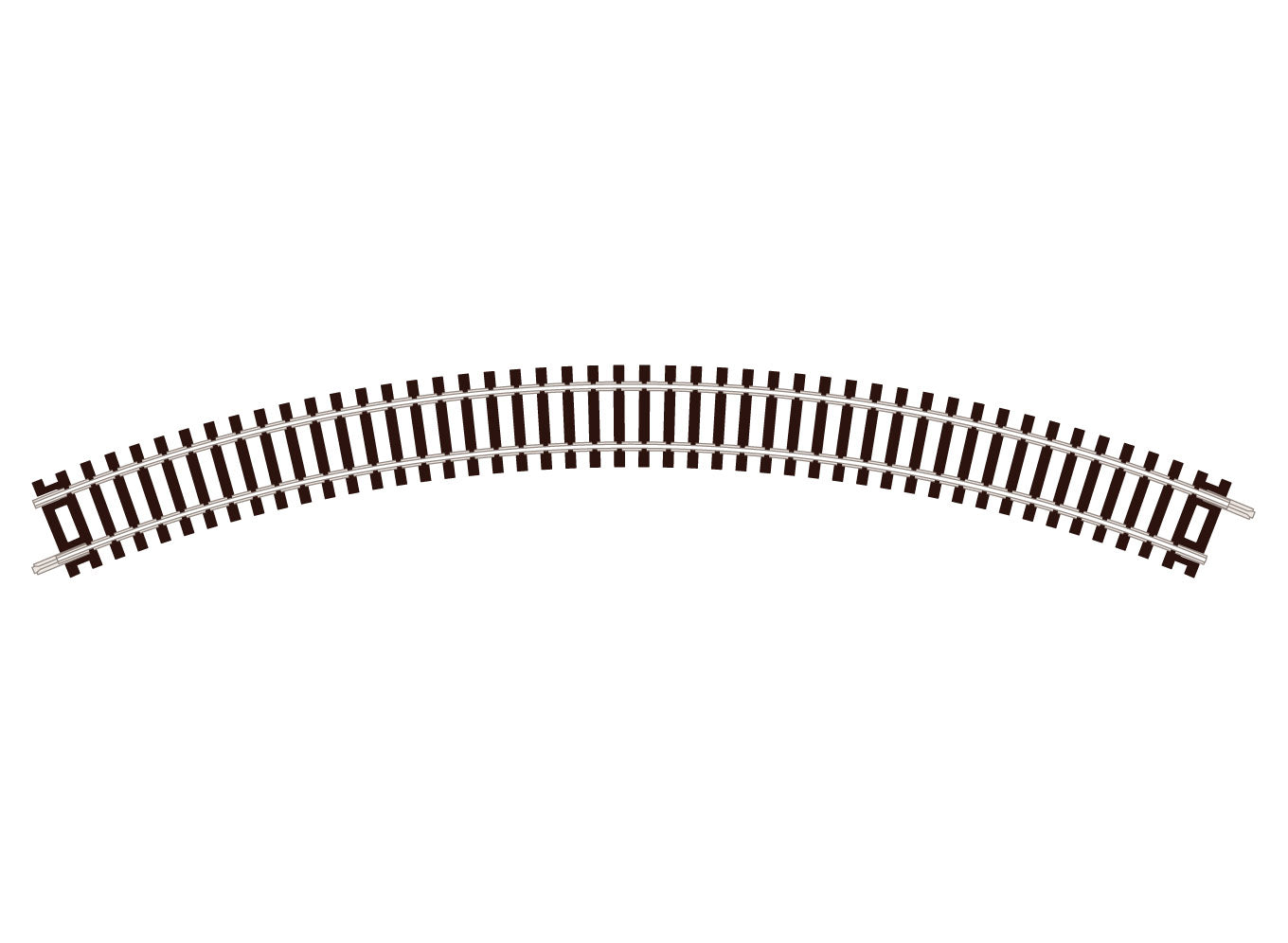 ST12 - PECO Setrack - N - Track C80 No.1 Radius Double Curve