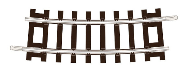 ST1250 - PECO Setrack - TT:120 - Track C55 No. 2 Rad Half Curve (4)