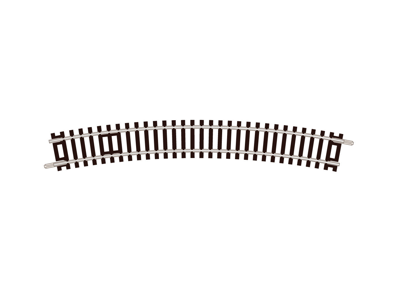 ST16 - PECO Setrack - N - Track C80 No.3 Radius Standard Curve