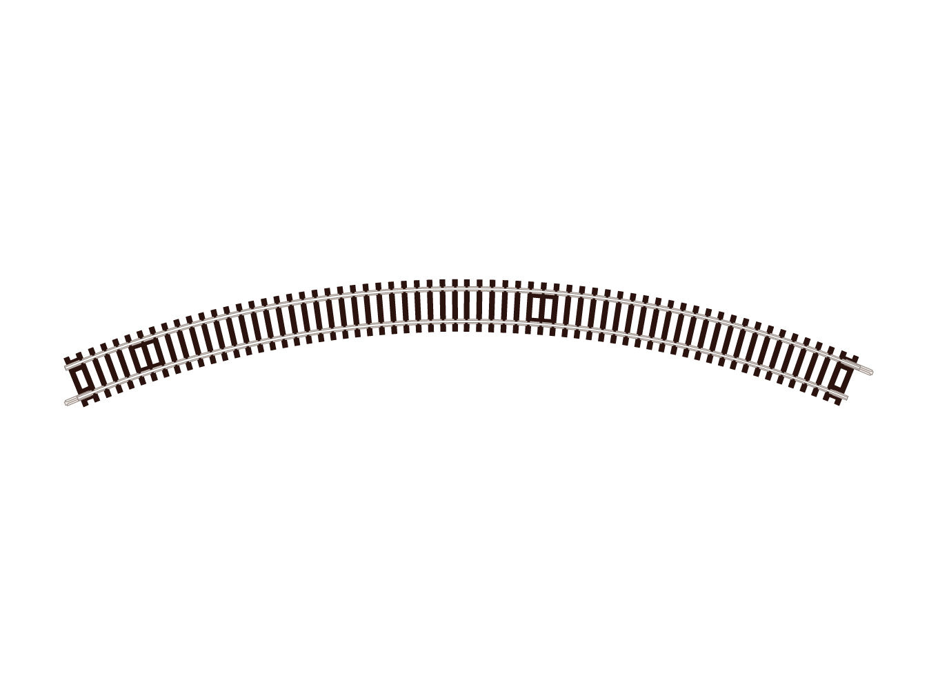 ST17 - PECO Setrack - N - Track C80 No.3 Radius Double Curve